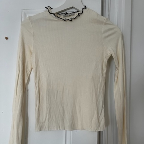 ZARA - Long sleeve, cropped  t-shirt - New without tag - Picture 2 of 6
